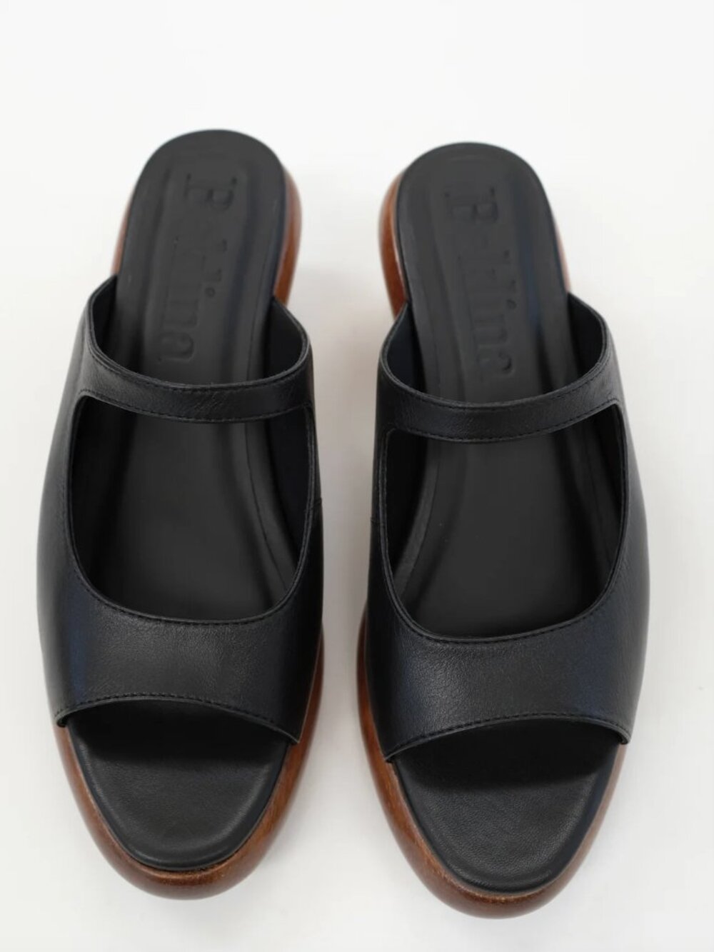 Beklina Low Sedia Sandal Black Women's Size 10 - Picture 7 of 7